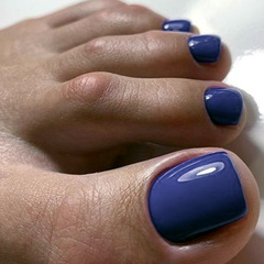 Deep Blue European and American Nail Art Sticker Nail Charm Adhesive Nail Art Wholesale Nail Sticker Wholesale