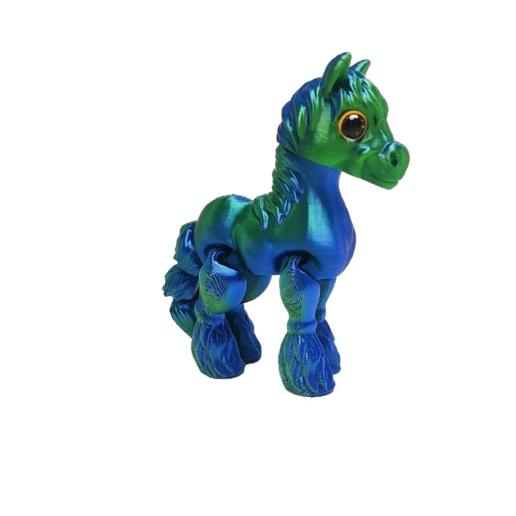 Милый столовый пони, movable toy, (跨境贸易), 3D