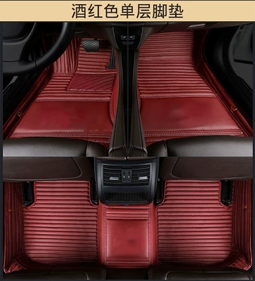 and Right Driving, with Private Logo, Modelə uyğun ayaqaltı - burgundy-single-layer