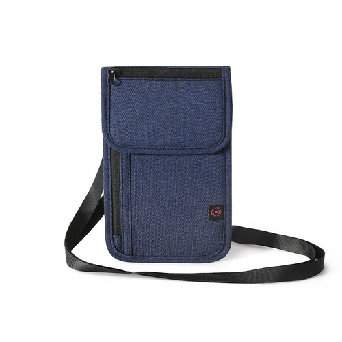 RFID Anti-Theft Travel Wallet Waterproof Flight Card Holder Large Capacity Crossbody Casual Phone Coin Card Bag