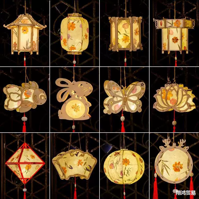 Праздник середины осени фонари ручной работы