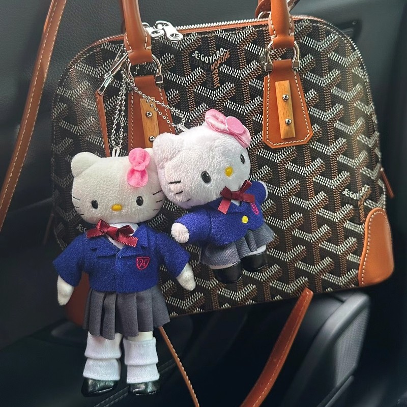 韩国高校姐妹限量hellokitty包包挂件书包小饰品公仔玩偶学生可爱|undefined