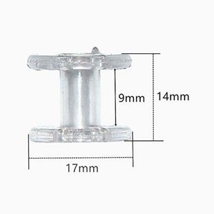 W001 Double Wheel Axle, Cross-Border 100% off Curtain DIY Pleated Curtain Curtain Rope Pulley Curtain Replacement Accessories