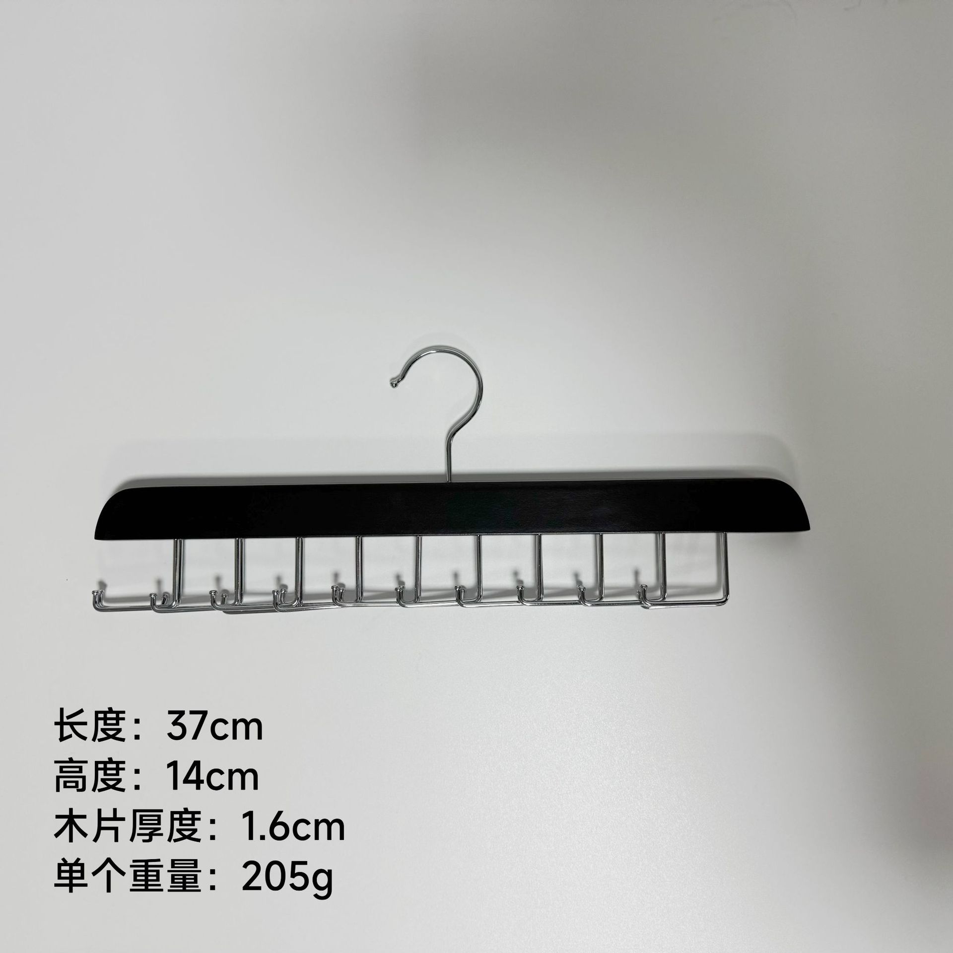 20개 2열 L자 고리 검정색