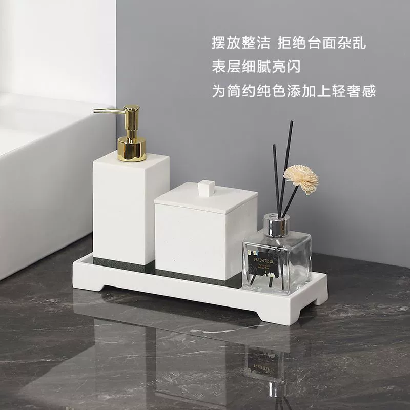 High-end set for hotel