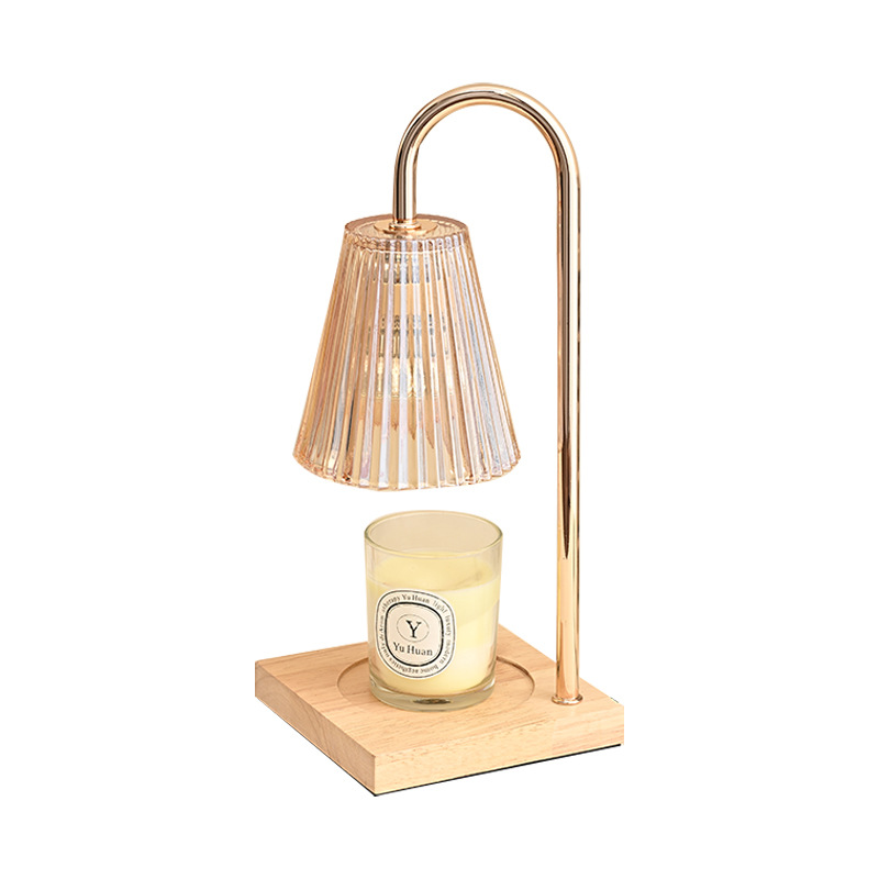 Lámpara de cera de fusión de aromaterapia transfronteriza sin fuego, ajuste de tiempo, luz de vela de fusión, expansión de fragancia, decoración retro, lámpara de mesa de cabecera de dormitorio al por mayor image 6