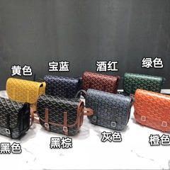 女性カバンのカバンと郵便便のカバンの二重ボタンの小さい方のカバンの犬の歯のカバンの雅なシングル肩の斜め掛けのカバン