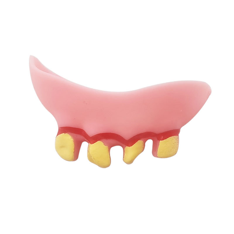 Levantando dentaduras postizas para perros Dientes de Halloween Divertidos y divertidos Divertidos y engañosos Dientes de fábrica de Corgi Dientes de perro Dientes de conejo