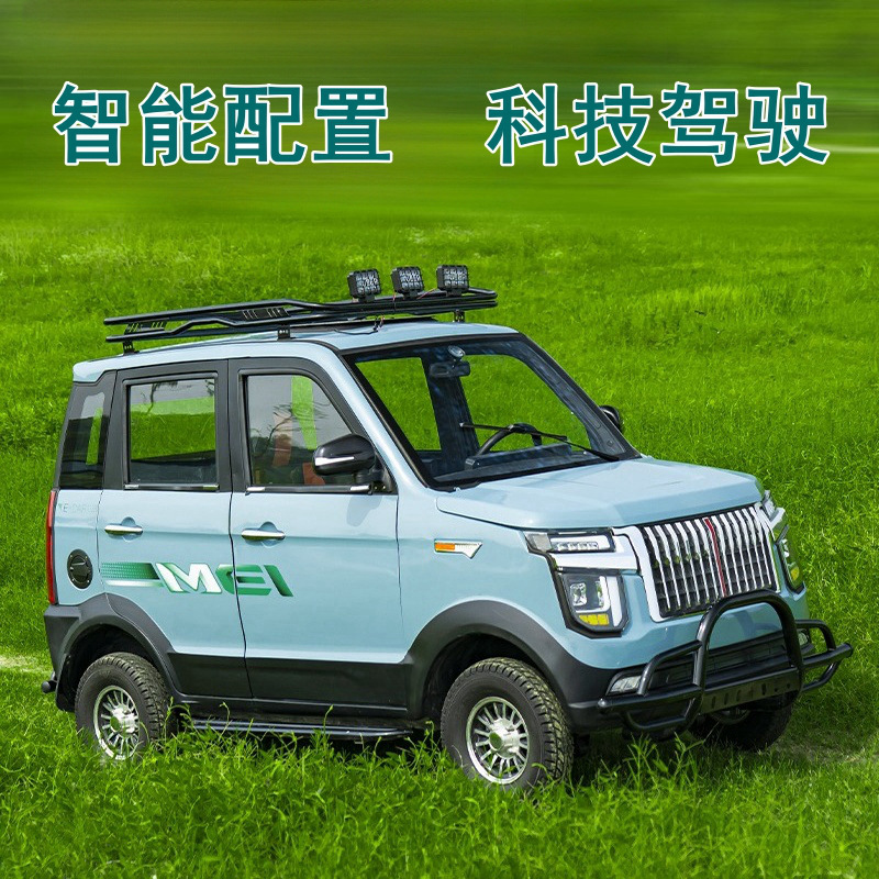 Cross-Border Electric Four-Wheeler, Dual-Fuel Vehicle for Adults, New Energy Battery Car, Electric Motorcycle, Electric Vehicle Raptor