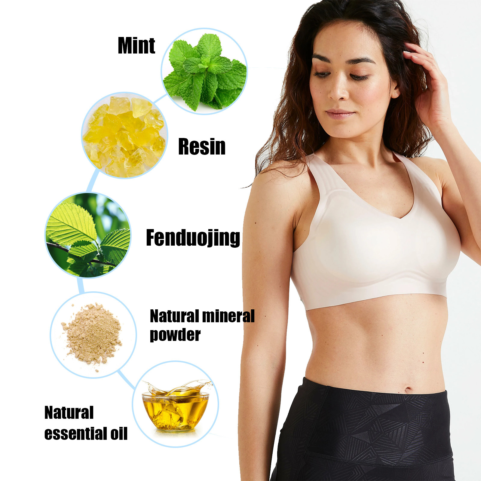 South Moon Body Beauty Bellybutton Pat Shapes, Firms, Firms Big Belly Fat and Waist Tightening Herbal Slimming_voghion.com