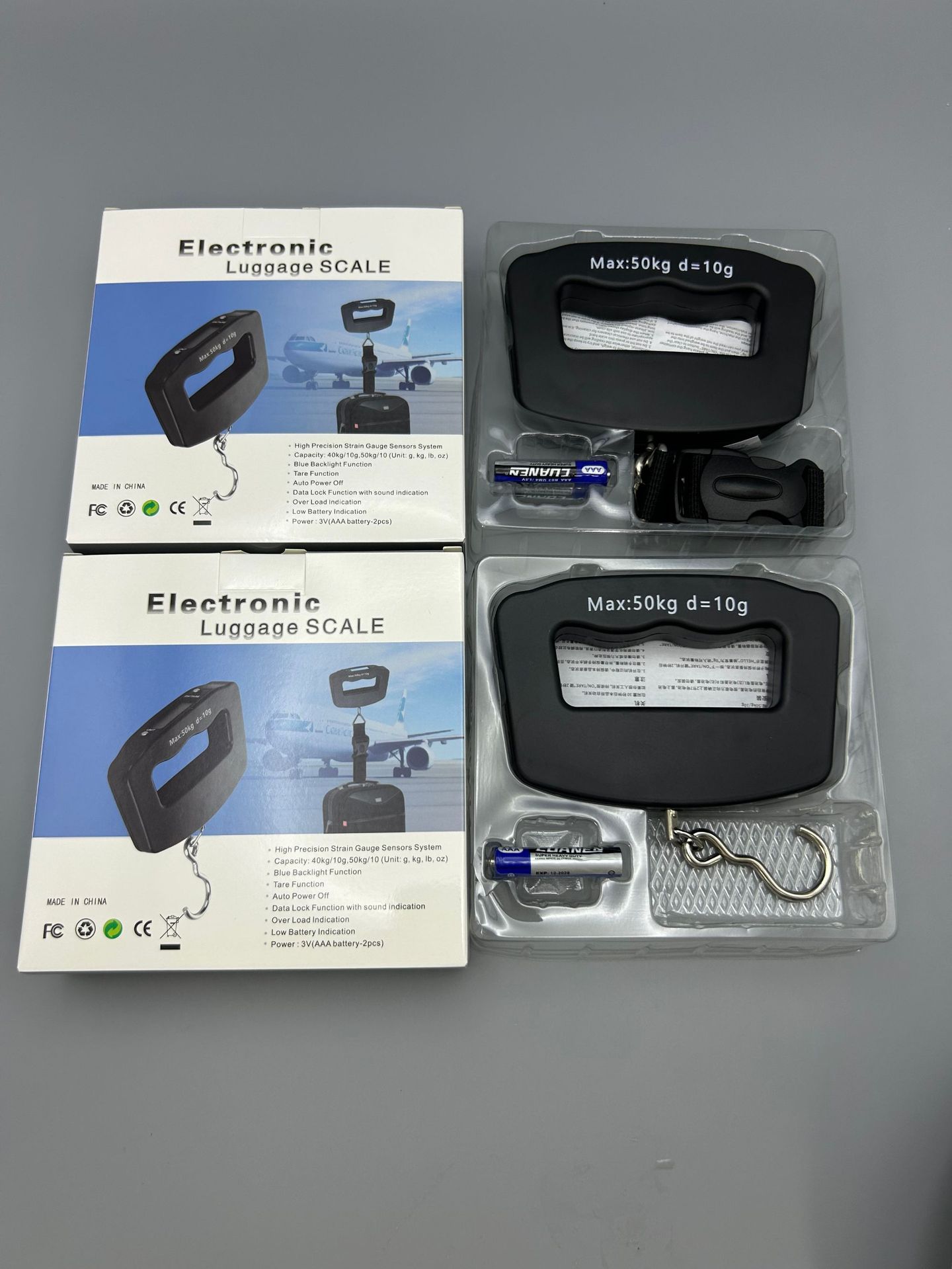 Sınır Ötesi Bestseller Taşınabilir Elektronik Kilo Tartısı Ev Tipi Bavul Tartısı Taşınabilir Askı Tartısı Ağız Şekilli Tartı
