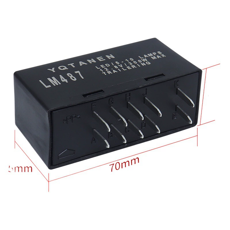 ЛМ487 10383321 15231201 предупреждение опасности и реле вспышки СИД указателя поворота