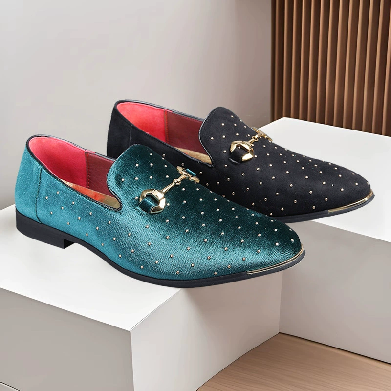 Мужская повседневная кожаная обувь большого размера осень новая модная мужская обувь