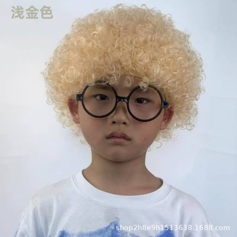小丑假发爆炸头学校运动会幼儿园活动婚庆节日节目表演材料|undefined