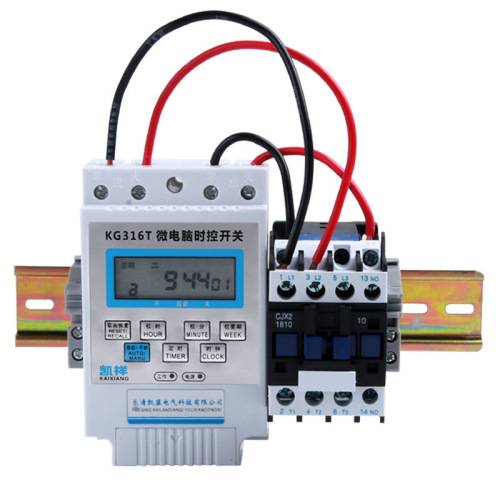 Manufacturer KG316T microcomputer time control switch 4000W 25A power supply timing switch