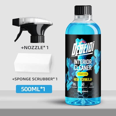 Cleaner Leather Seat Multi-Functional – Other Automotive Interior Supplies - english-version-high-foaming-interior-cleaner-one-wipe-to-remove-dirt-magic-sponge-1-pack