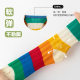 Children's socks spring and summer card mesh breathable boys and girls Korean cartoon cute student tube socks sweat-absorbent deodorant