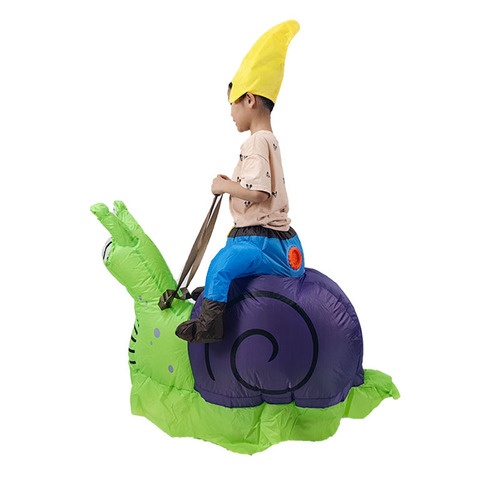 Cross-border batch performance cosplay role-playing props cartoon snail Halloween party swaying man inflatable suit