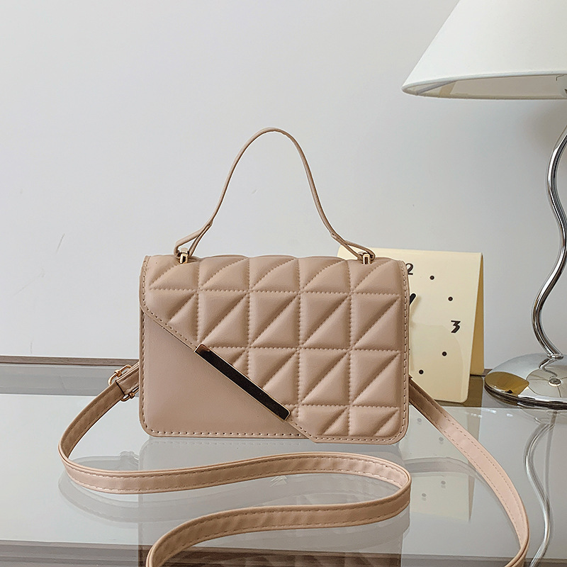 Bolsos de moda personales franceses, bolsos de moda femeninos, 2025 estilo de moda, textura simple, bolsos cuadrados pequeños, bolsos portátiles de moda, mochilas