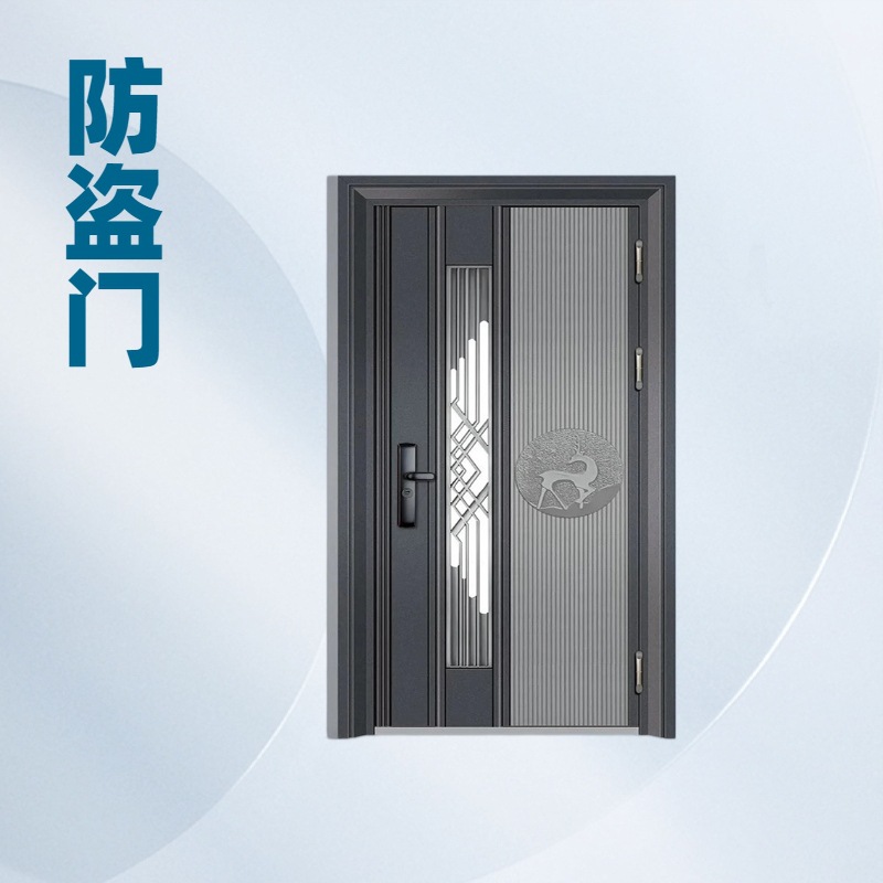 不锈钢防盗门简约韩式安全门别墅入户门自建房大门子母双开门单门