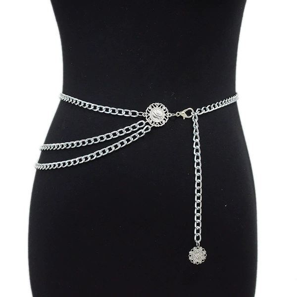 Sunflower waist chain white K K