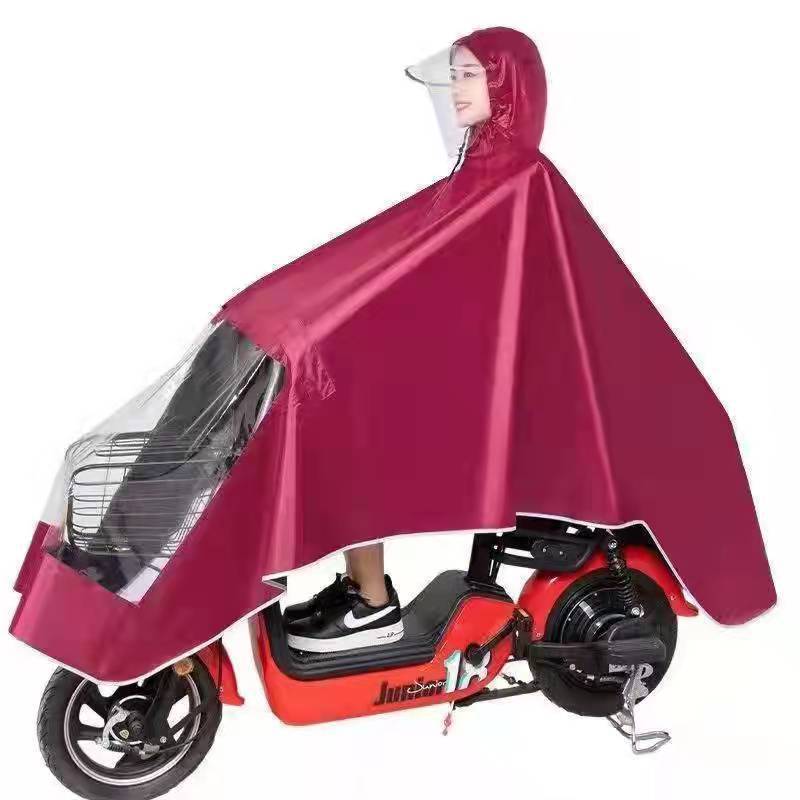 cubierta de lluvia para automóviles eléctricos cubierta de paraguas cubierta de lluvia especial para automóviles de batería cubierta de lluvia ropa de bicicleta motocicleta impermeable