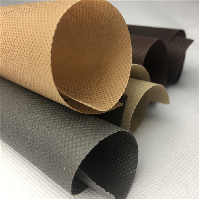 工厂直销纺粘无纺布包袋材料衣服内衬鞋材彩色无纺布