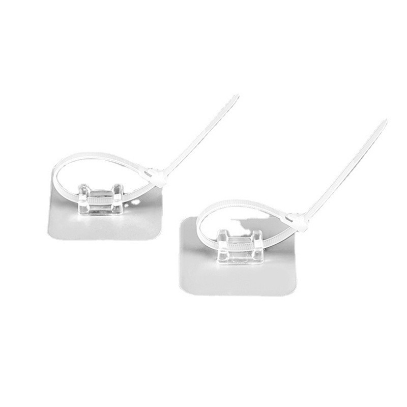 fijador de gancho fuerte sin perforación de tubo de agua de drenaje de tubería de gas de fijación de tubo de fijación de cable de fijación de gancho adhesivo