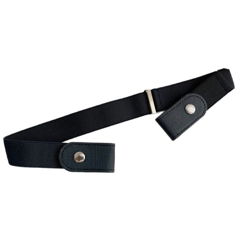 Cinturón de mujer perezoso universal 2025 nuevo jeans cintura de cintura de alta elasticidad cintura de apretamiento artefacto