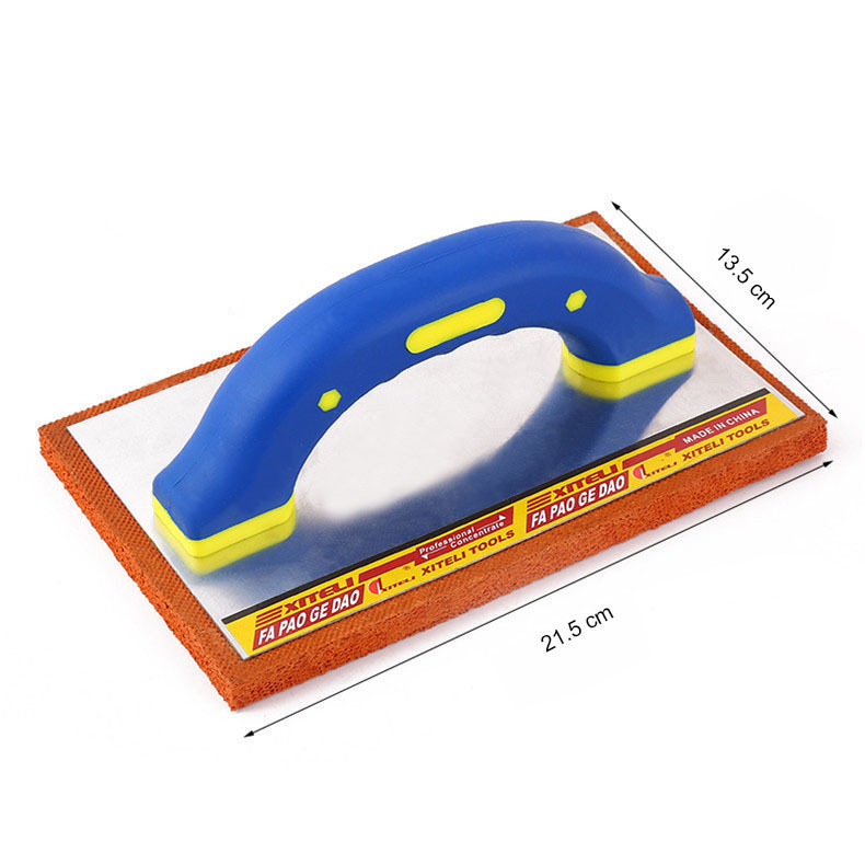 Venta directa de fábrica de goma de espuma de paleta de goma paleta artesano herramienta de arcilla de goma paleta raspador