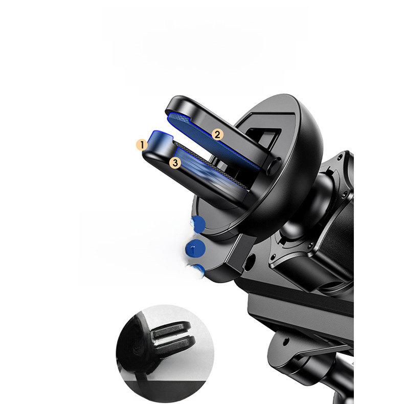 신제품 자동차 휴대 전화 홀더 창조적 인 자동차 공기 출구 휴대 전화 내비게이션 중력 휴대 전화 홀더 공장 도매