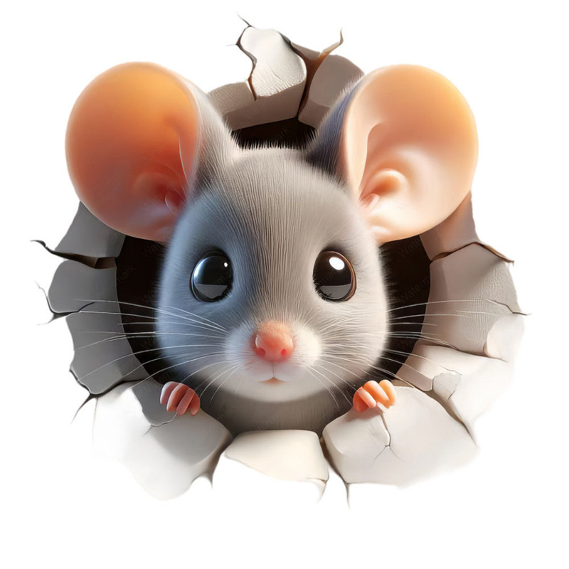 B형 마우스 스티커