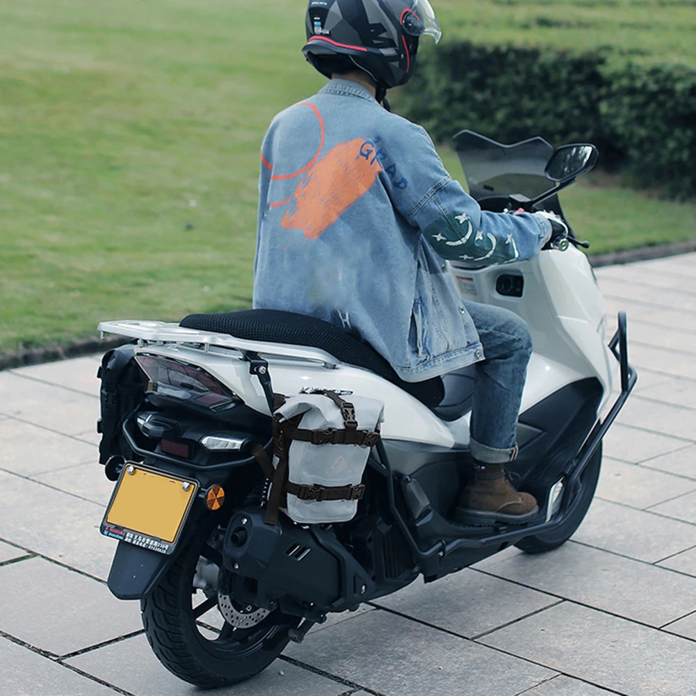 Motorcycle Waterproof Bars Bag Motorcycle Modified Bars Side Bag Quick-release Waterproof Bag Multi-function Large Capacity Car Bag
