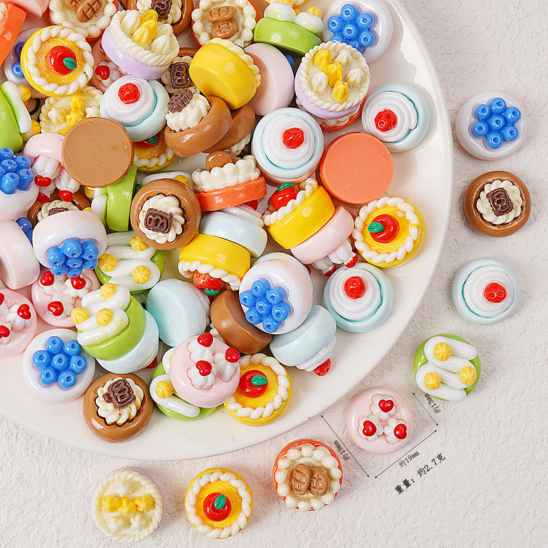 食品おもちゃパンシミュレーションミニチュア食品おもちゃ小さな装飾品樹脂 diy ジュエリーアクセサリーコンビニスーパーマーケット材料|undefined