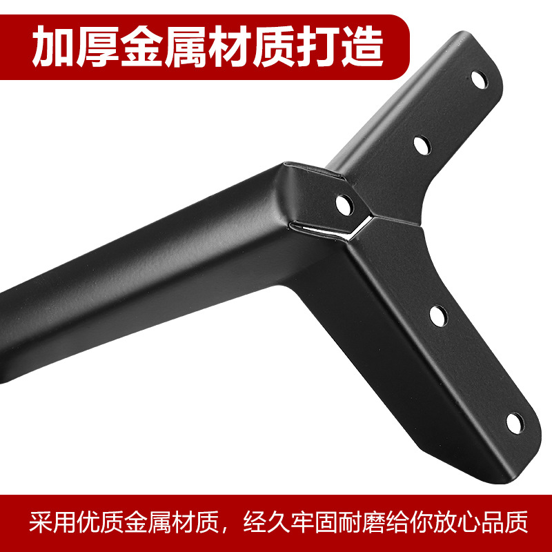 새로운 엔트리 럭셔리 TV 캐비닛 침대 옆 테이블 발 지원 다리 다리 다리 브래킷 캐비닛 다리 커피 테이블 소파 다리 금속 다리