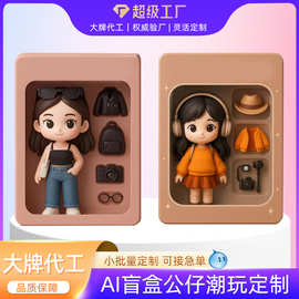 盲盒树脂潮玩订制GPT-4o仿真人物手办人偶模型摆件塑胶公仔定制