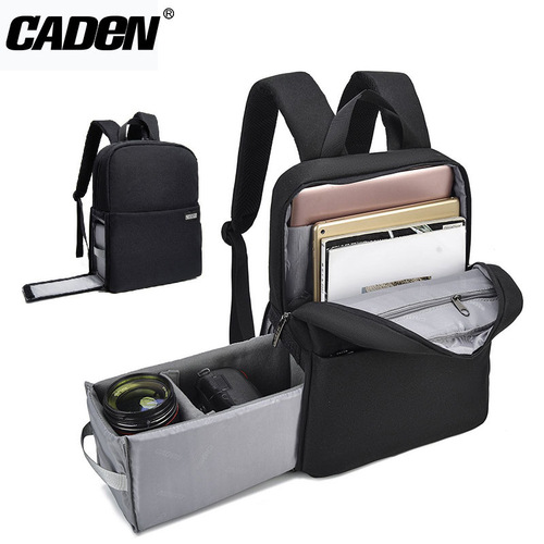 CADeN SLR photography backpack L4 generation double layer large capacity professional computer backpack travel bag