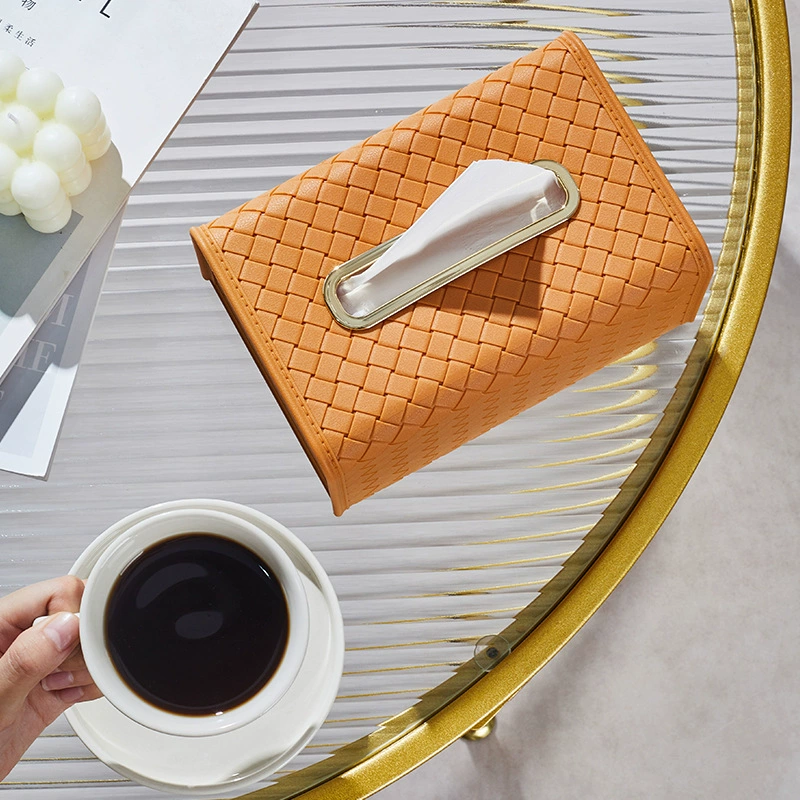 Элитная пластиковая коробка для салфеток для хранения в гостиной, на обеденном столе или журнальном столике.