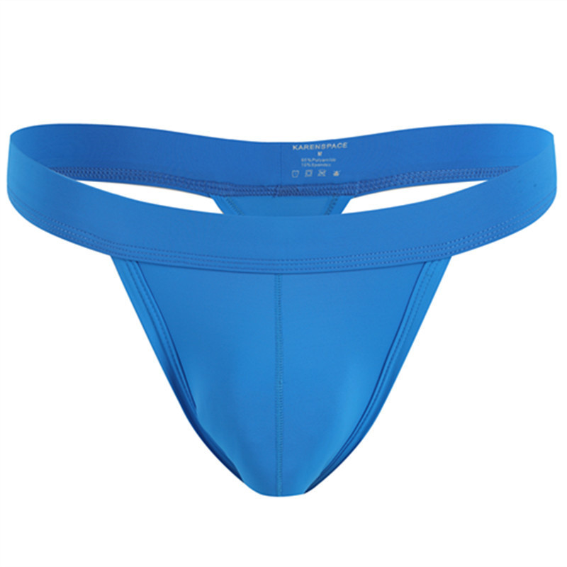 New men's men's thong t nylon ice silk Amazon pants European size cross-border briefs New men's men's thong t nylon ice silk Amazon pants European size cross-border briefs