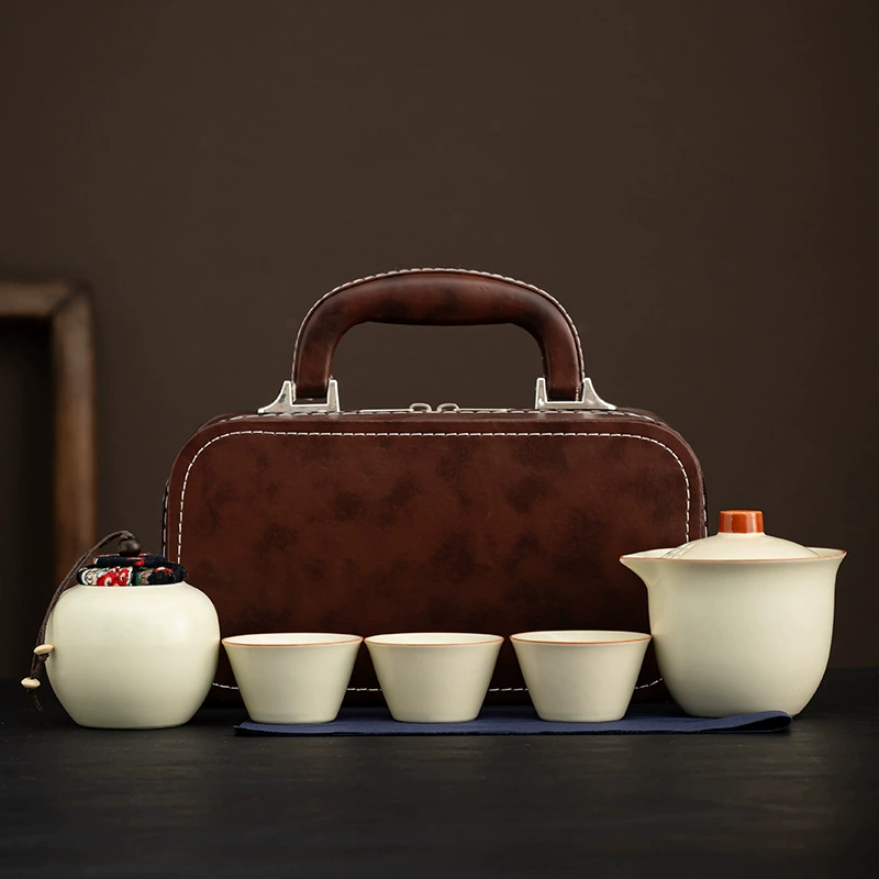 Ruyao Travel чайный набор Портативный открытый чайный набор кунг-фу