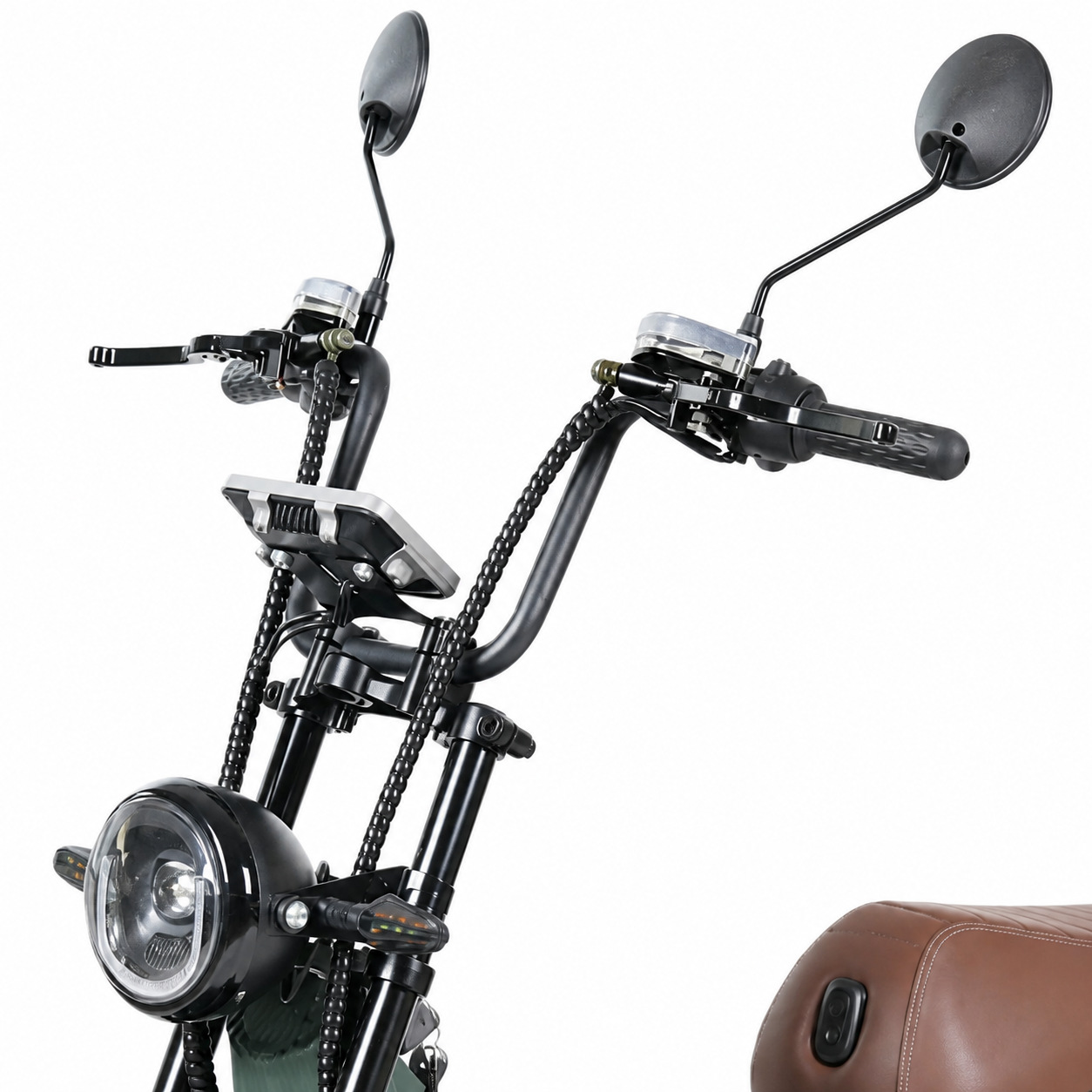Brazil Harley Citycoco large wheel wide tire electric vehicle adult electric bicycle electric motorcycle battery vehicle manufacturer