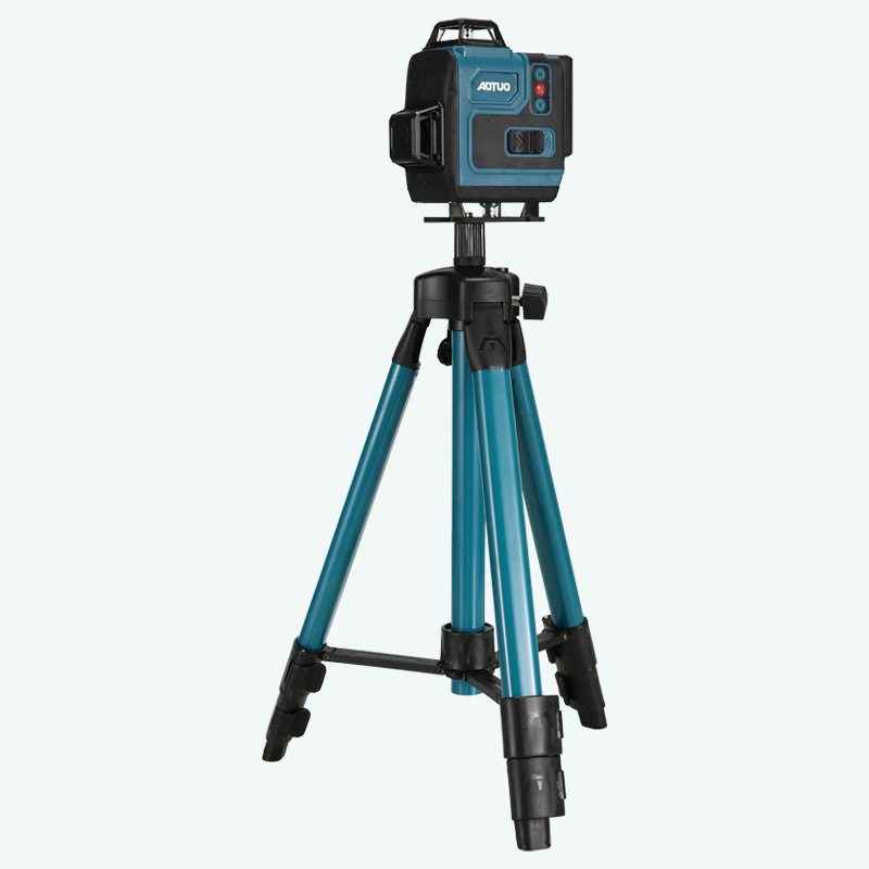 Nivel Láser de Línea Verde de 16 Líneas al por Mayor, Nivel de Pared, Nivel de Piso, Láser Infrarrojo Azul, Alta Precisión, Luz Fuerte