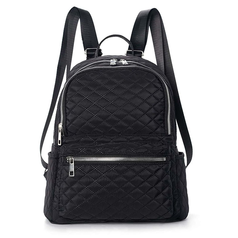 Feihong Cross-Border Diamond Pattern Large Capacity, High Aesthetic Value, Versatile Backpack, Fashionable Quilted_voghion.com