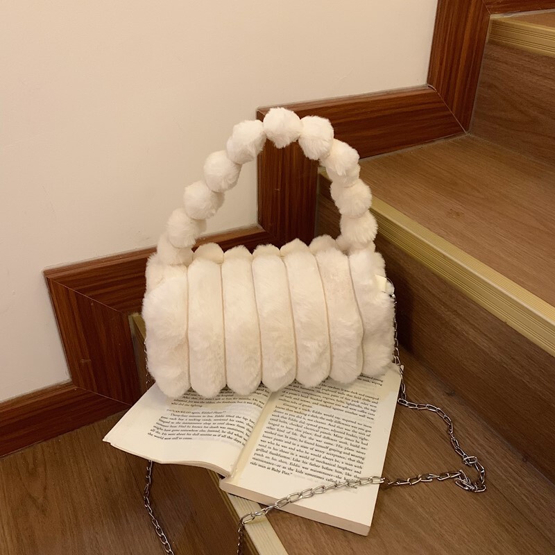 2025 New Autumn Stuffed Bag Korean Style Fashionable Cute Shoulder Bag Fashionable Temperament Commuting Stuffed Bag