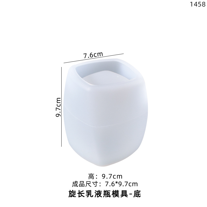 Yu Meiren DIY molde de cristal epoxi múltiples pluma contenedor caja almacenamiento suculenta cuenca silicona fuente al por mayor