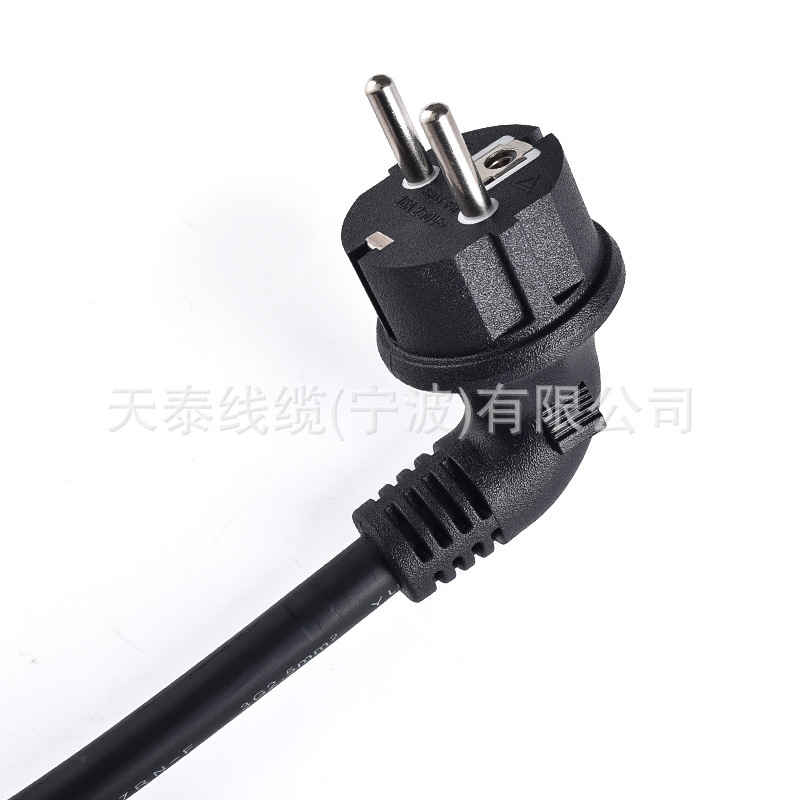 厂家供应电源线带热敏电阻16A国标电源插头线 新能源汽车充电线