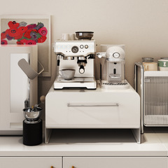Capsule coffee storage display rack large handle coffee machine equipment storage drawer type storage box raised base