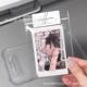 Transparent PVC Sealing Bag Card Packing Material Transparent Sliding Strip Packing Bag Thickened Pocket Small Card Packing Bag