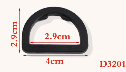 Venta directa de fábrica de hebillas de plástico en forma de D, hebillas de cinco puntas, hebillas triangulares, hebillas de media luna, hebillas de ajuste y hebillas en forma de D. image 9