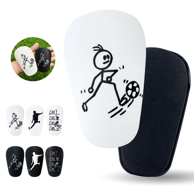 Cross-Border Mini Shin Guards Insertable Football Protective Gear for Calf Protection, Suitable for Adults and Children, Shock-Absorbing Small Shin Guards